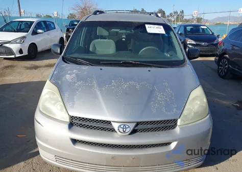 2004 Toyota Sienna Le из США, поврежденный, VIN 5TDZA23C74S053822